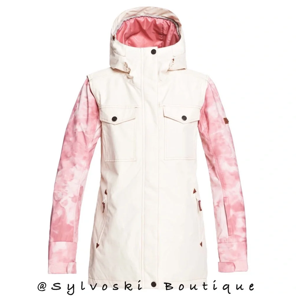 🔥 Roxy Ceder Snowboard Jacket - Womens NWT - Picture 3 of 12